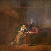 Jan Steen Physician and a Woman PatientPhysician and a Woman Patient oil